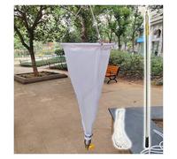 Red de muestreo de plancton con poste telescópico y malla fina para investigación acuática y pruebas de calidad del agua