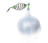 Red de para lanzar a Mano, Trampa de Malla de Ligera, Trampa de Malla para atrapar Vidas acuáticas, Jaula de Cebo de Resorte para Suministros de Muelle