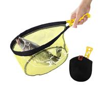 Red de pesca: capturas de mango ergonómico plegable, red de pesca de kayak para capturas - para actividades al aire libre y viajes, lagos, , mar y agua salada, barcos, kayaks, principiantes