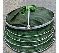 Red de Pesca de 1,5 m/1,7 m/2m/2,5 m/3m con Bolsa, trampas de Pesca pegadas de Secado rápido, trampas Plegables for cangrejos(40cmx250cm)