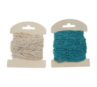 Red de pesca de algodón tejida a mano para decoración de pared, accesorios de fotos de boda, fiestas de playa, telón de fondo, red de peces para colgar en la pared