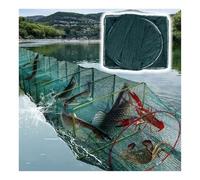 Red de Pesca Plegable de 2,3 a 16,9 m de Largo, Trampa for camarones y Peces carnada, portátil, automática, for atrapar más Peces fácilmente.(L6.5m/21.3Ft)