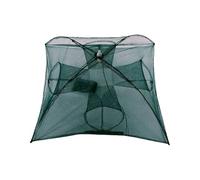 Red de pesca plegable, multiagujero 4/10/16 Holes Fish Dip Cage Nets, Portable Fish Catch Net Trap Tool, Fishing Accessories for Catching Cod Eels Crabs Lobsters Shrimp Outdoor