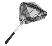 Red de pesca plegable portátil ligera con marco de mango de aleación de aluminio, fácil de llevar, peso ligero