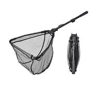 Red de pesca plegable, red de pesca plegable portátil de agua salada al aire libre, fácil de usar, ligera, fácil de transportar y almacenar para padre, novio, abuelo, tío