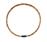 Red de pesca redonda con asa y marco de plástico para aterrizar peces durante actividades de captura y liberación (30 cm)