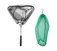 Red de Pesca Telescópica con Mango Largo, Bolsa de Peces y Red de Limpieza para Estanque y Buceo