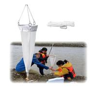 Red de plancton de malla fina de 112/64 μm, red de arrastre de plancton de malla 125/200 para la recolección de fitoplancton, protozoos y rotíferos(13#)