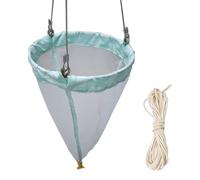 Red de plancton de malla fina de 64 μm, red de arrastre de plancton de malla 125 for la recolección de fitoplancton, protozoos y rotíferos.(25#)