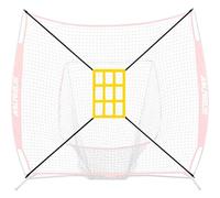 Red de práctica de béisbol, Red de práctica de béisbol portátil, Práctica de bateo, Golpear, Golpear y atrapar, Red de bateo de práctica de béisbol para Todos los Niveles y niños