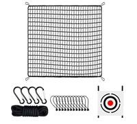 Red de práctica de golf, simulador de entrenamiento de swing de pelota, redes de barrera deportiva de polietileno, red de conducción resistente con paño de objetivo para patio, exterior, interior