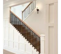 Red de Protección 75 x 200 cm Impermeable, Material de Malla Resistente, Protección Anticaída, Fuerte y Ajustable, Red Anticaída para Balcón y Valla para Niños Mascotas, Negro