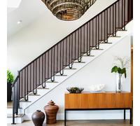 Red de Protección 75 x 200 cm Impermeable, Material de Malla Resistente, Protección Anticaída, Fuerte y Ajustable, Red Anticaída para Balcón y Valla para Niños Mascotas, Marrón