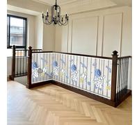 Red de Protección 75 x 200 cm Impermeable, Material de Malla Resistente, Protección Anticaída, Fuerte y Ajustable, Red Anticaída para Balcón y Valla para Niños Mascotas, A