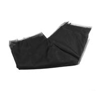 Red de protección de plantas para pájaros de jardín para cubierta de árboles frutales y jaula de verduras, barrera de control antigranizo, paño de sombra negro para balcón y jardín (2,4 x 10 m)