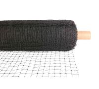 Red de protección, material en rollo 1 m² negro