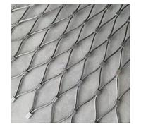 Red de protección para pájaros de Acero Inoxidable 304 para jardín, Malla de Cable Resistente y anticaída para balcón y Puente, tamaño de Malla de 10 cm/2 mm, solución de Seguridad versátil