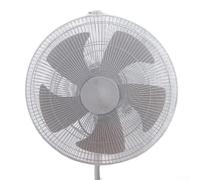 Red de protección para ventilador de mesa, cubierta de poliéster para evitar lesiones accidentales y mantener la limpieza (blanco)