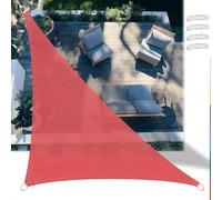 Red de protección solar de alta calidad de 2 x 5 m, impermeable y resistente al viento, tela de polietileno de alta densidad con 90 % de protección UV, incluye cuerdas de sujeción, duraderas y