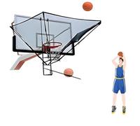 Red de Rebote de Baloncesto Fácil de Montar Incluye Bolsa de Almacenamiento Dispositivo de devolución Pelota Sistema Colgante para Entusiastas del Baloncesto Un Entrenamiento Eficiente