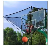 Red de Rebote de Baloncesto Fácil de Montar Incluye Bolsa de Almacenamiento Dispositivo de devolución Pelota Sistema Colgante para Entusiastas del Baloncesto Un Entrenamiento Eficiente