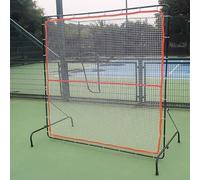 Red de rebote portátil con marco de acero para entrenamiento individual y uso en el patio trasero
