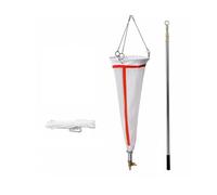 Red De Recolección De Plancton Incluye Hebilla De Seguridad For Organismos Acuáticos Marinos Y De Agua Dulce Red De Malla Fina For Fitoplancton Protozoos Y Rotíferos(13#)