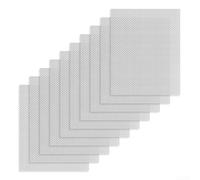 Red de reparación de grietas de plástico para coche, 10 Uds., con malla de alambre para parachoques cuerpo campana ventilación 15x20cm para la fijación automática de daños