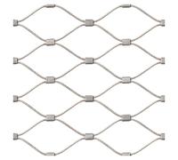 Red de seguridad de acero inoxidable 304, cable de metal flexible para protección contra caídas a gran altitud, jardín, granja, escalera, balcón, gallinero, seguridad (tamaño: 9,1 m de largo x 32 m de