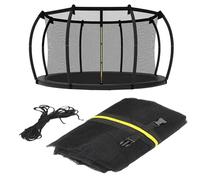 Red De Seguridad De Trampolín | Protección Resistente A La Meteorología | Red De De Reemplazo De Trampolines - Para Uso Al Aire Libre, Terraza, Parque infantil, Jardín, Patio, Hogar Y Parque