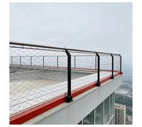 Red de seguridad flexible para escaleras, balcón, malla de protección anticaídas, malla de alambre para jardín, 1 x 5 m, valla de seguridad para mascotas y aves de corral