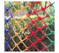 Red De Seguridad Infantil Jardín,Cuerda Cáñamo,Escalada For Niños, Barrera del Balcón Las Escaleras Poliéster(10mm*12cm,2x3m)