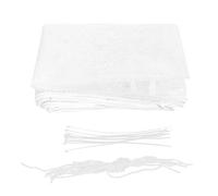 Red de seguridad para balcón, 2 metros Red de seguridad para escaleras Barandillas duraderas para niños Seguridad para escaleras interiores Rieles Cunas Balcón(Blanco)