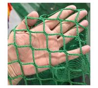 Red de seguridad para balcón, red de cuerda de poliéster de 3 x 3 m para jardín, granja, valla y jaula de aves de corral, malla de 4 cm/4 mm para una mayor protección