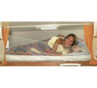 Red de seguridad para cama 200 x 60 cm blanco