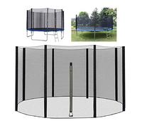 Red de seguridad para cama elástica redonda, accesorios para trampolín al aire libre, protección segura para niños, fácil instalación, perfecta para diversión familiar