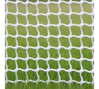 Red De Seguridad para Mascotas con Cuerda para Balcón Y Escalera - Red Anticaídas Sin Nudos para Decoración De Terrazas Exteriores Y Uso En Deportes De Béisbol, White 1M*1M(3.3FT*3.3FT)