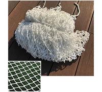 Red de seguridad para niños - Protección de trampolín para balcón y escalera - Red de escalada para crecimiento de plantas - Malla de valla de jardín blanca y solución de jardinería segura