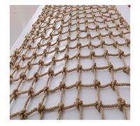 Red De Seguridad para Niños Tejido De Yute Balcón Ajustable Escalera Barandilla Seguridad Escaleras Interiores Y Exteriores Balcón O Patios(10mm,1x2m (3.28X6.56ft))