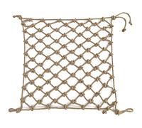 Red de Seguridad para Niños y Bebés balcón,Decorativa Cuerda Cáñamo Escalera Cerca Ventana Puerta Malla Protección(4mm*10cm,2x3m(6.56X9.84ft))