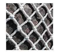 Red de seguridad para parque infantil, barrera de malla protectora de 6 x 6 m, protección contra caídas para jardín, escaleras y balcón, malla de 5 cm, red de área de juego duradera y segura