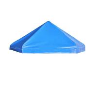 Red De Seguridad Para Trampolín,Toldo De Trampolín,Parasol Para Cama Elástica,Toldo Para Trampolín, Cubierta De Sombra De Trampolín, Para Patio Trasero Al Aire Libre Play(Size:12FT-8 Poles,Color:azul)