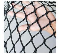 Red De Seguridad Red De Escalada Para Patio De Juegos Red De Seguridad Para Balcón Al Aire Libre Red De Cuerda Barandilla De Escalera Red De Seguridad Para Niños Juguete Para(Size:1x8m,Color:negro)