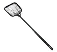 Red de skimmer de piscina, redes de estanque, red de malla fina para acuario, accesorios portátiles para eliminar escombros, cómodo limpiador de piscinas, red portátil para espumador de hojas para