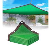 Red de sombra blanca con ojales, vela rectangular de 2 x 3 m, 3 x 4 m, 3 x 5 m, 2 x 4 m, 3 x 3 m, 4 x 6 m, 5 x 5 m, balcón con cuerda, red de sombra verde resistente al viento para invernadero, balcón