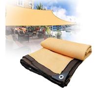 Red de sombra con 90 % de protección UV, versátil para balcón, jardín, invernadero y gallinero (1 x 2 m, 5 x 4 m, 9 x 7 m, 12 x 15 m)
