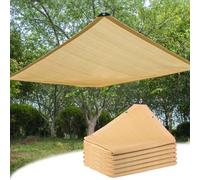 Red De Sombra De Jardín,90% Tela De Sombra,Malla De Sombreo Beige 2×4m 3×3m 3×4m 3×5m 4×4m 4×5m 4×6m,Lona Malla Sombreadora Con Ojales,Vela Sombra,Toldo,Malla Privacidad,Beige-2x2.5m(6.6*8.2ft)