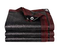 Red de sombra de jardín 97% de protección UV al aire libre con ojales, prevención de óxido para invernadero, patio, plantas, gallineros (5 x 5 m = 16.4 x 16.4 pies)