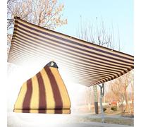 Red de sombra de jardín con bloqueo UV 90% de protección solar para exteriores, tela con ojales reforzados para cubierta de toldo de pérgola de invernadero