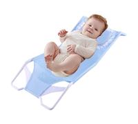 Red de soporte para baño para bebé: almohadilla de baño de malla, tapete de asiento antideslizante, cómodo cojín para bebé, diseño de apoyo de secado rápido | Seguro para niños, niñas, recién na